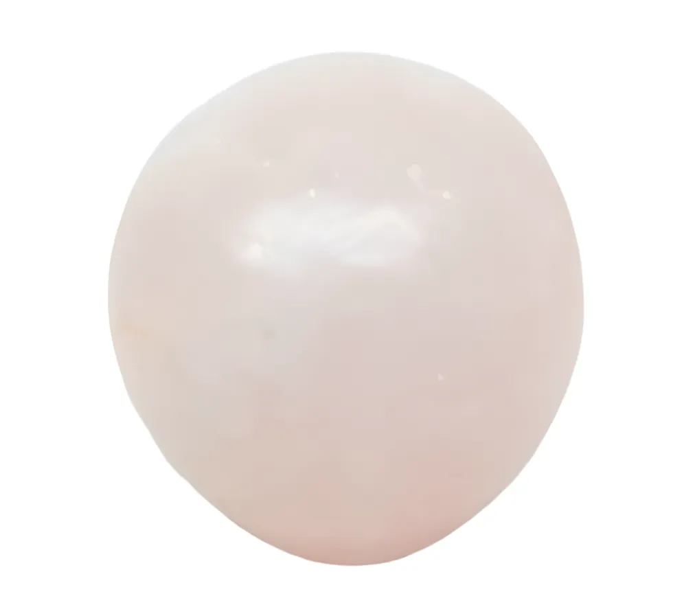 287G Rose Quartz Crystal Skull