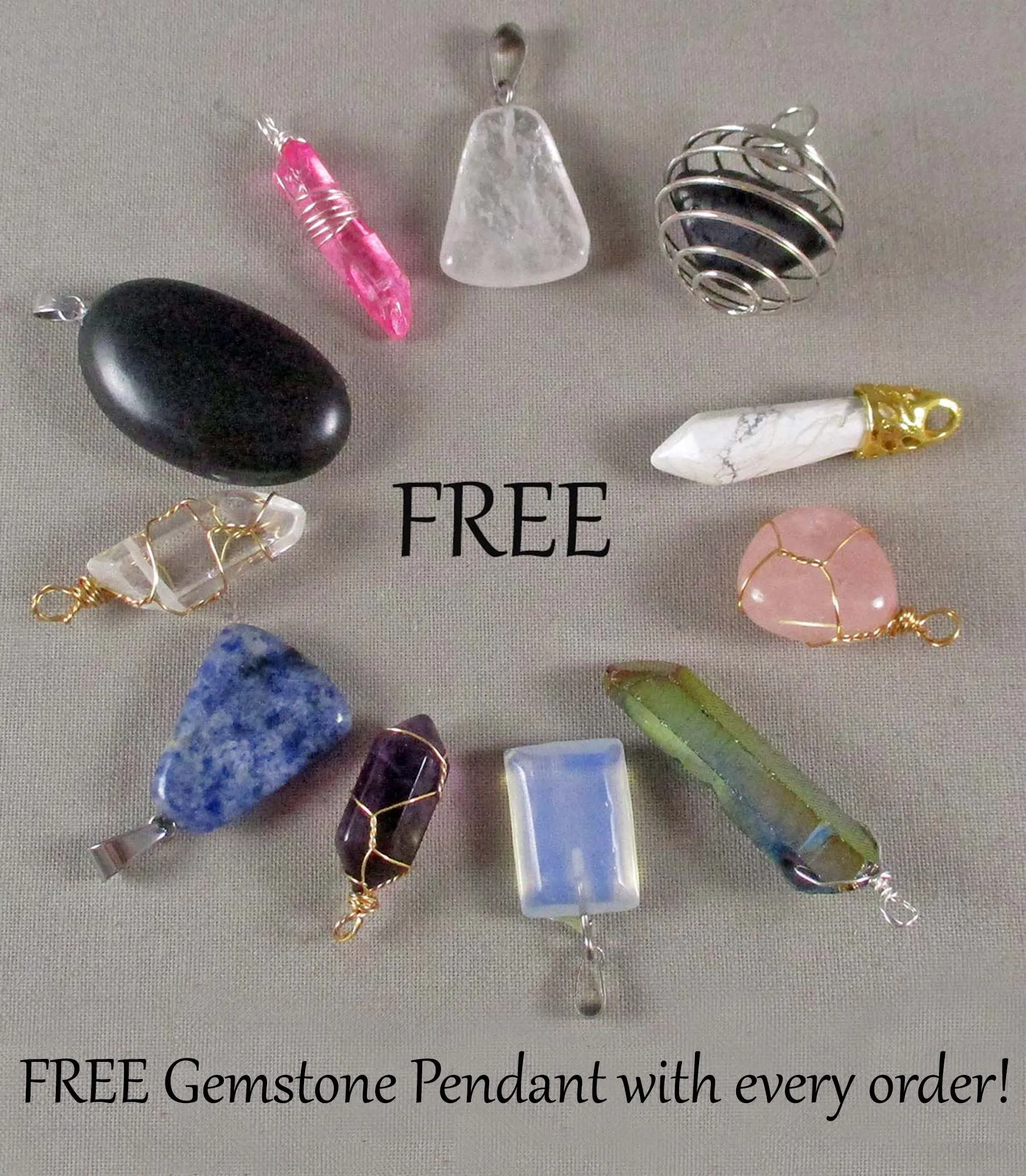 30% OFF!  Inclusion Quartz Point 1pc B002-1