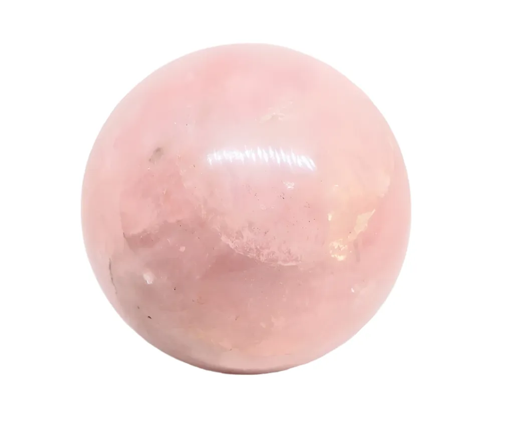 781g Rose Quartz Crystal Sphere