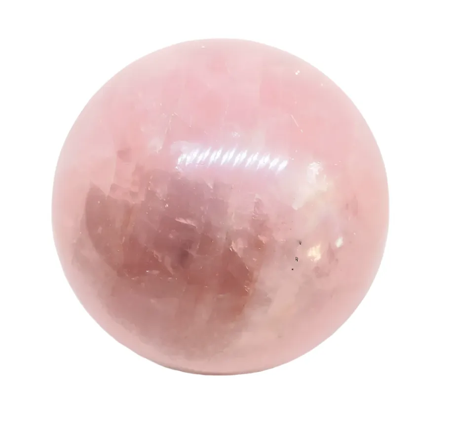 781g Rose Quartz Crystal Sphere