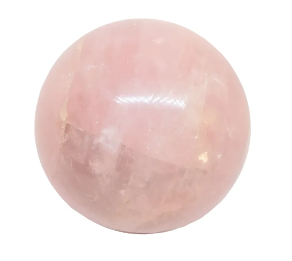 781g Rose Quartz Crystal Sphere