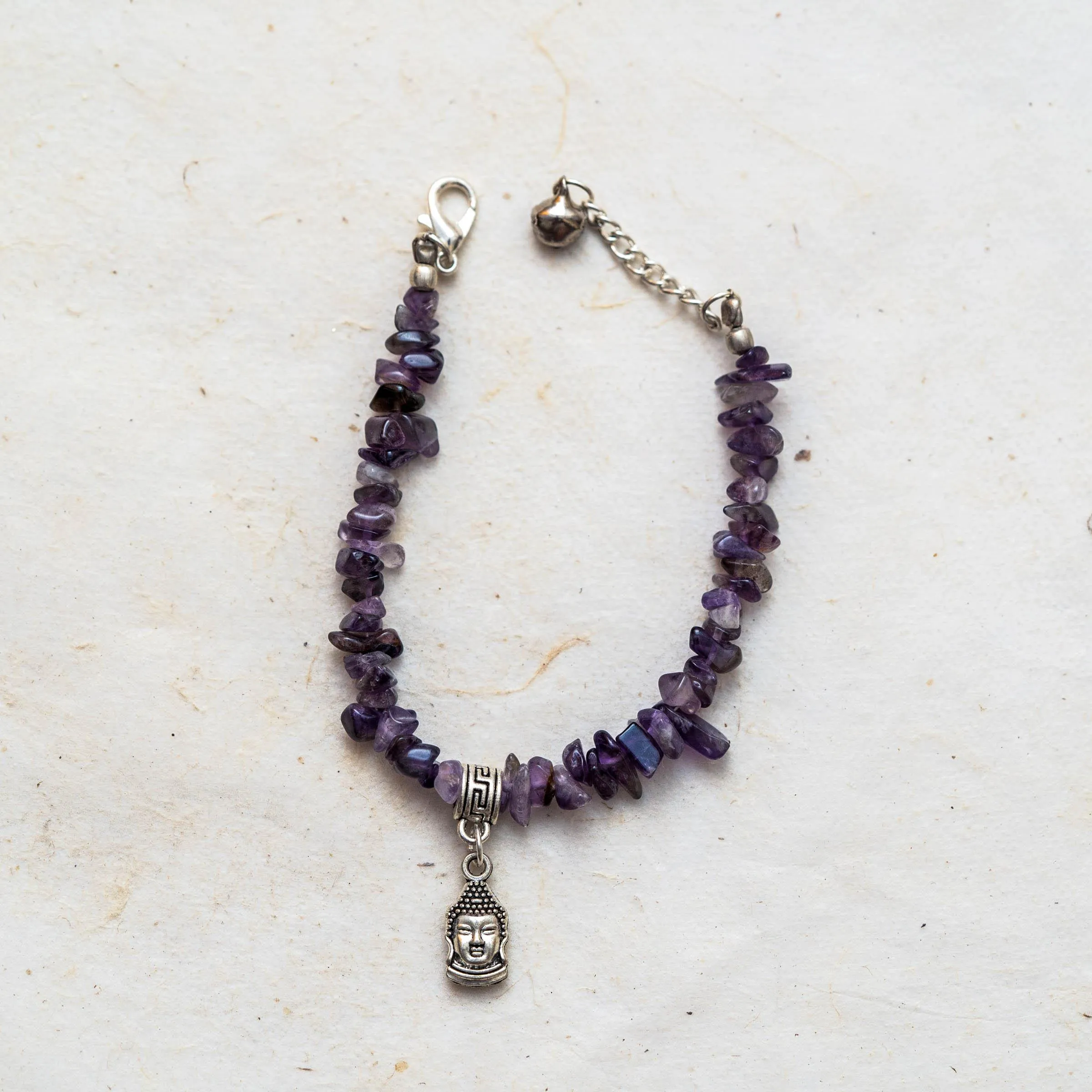 Amethyst Chip Bracelet