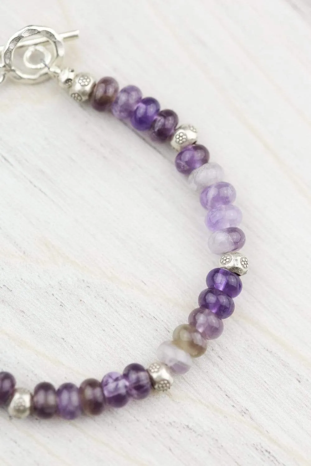 Amethyst Earth Energy Bracelet