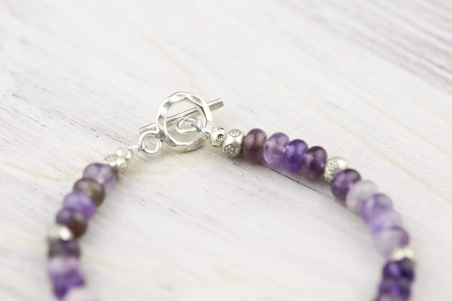 Amethyst Earth Energy Bracelet