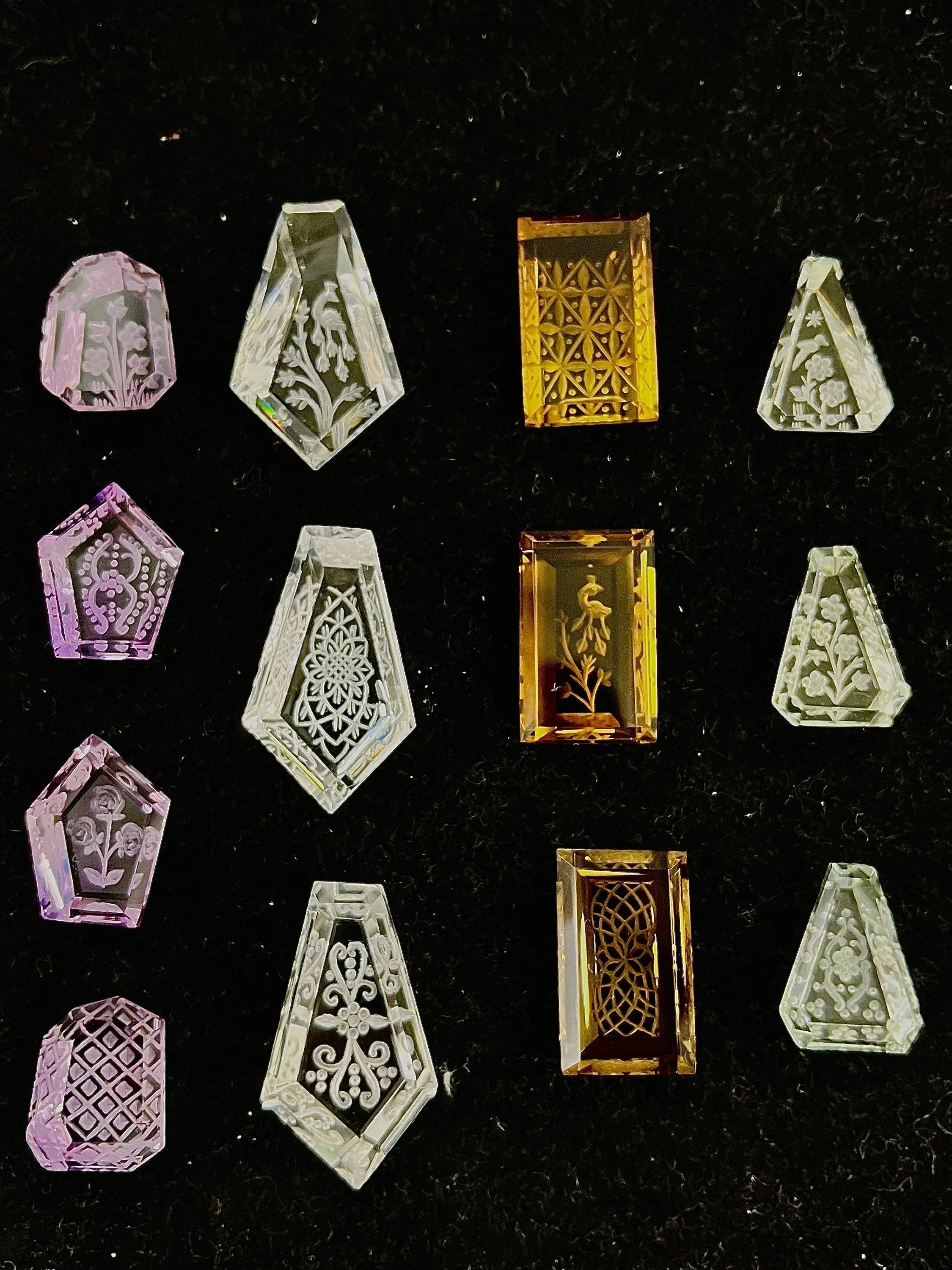 Amethyst Fabulous Handcarved Fantasy cut carving