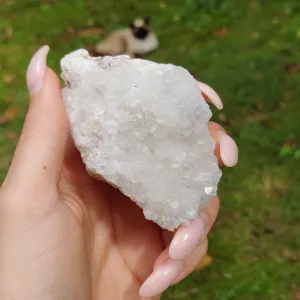 Anandalite Cluster, Natural Aurora Quartz Cluster (#5AN)
