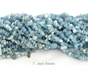 Aquamarine | Chip Beads | 5-8mm | 32" String