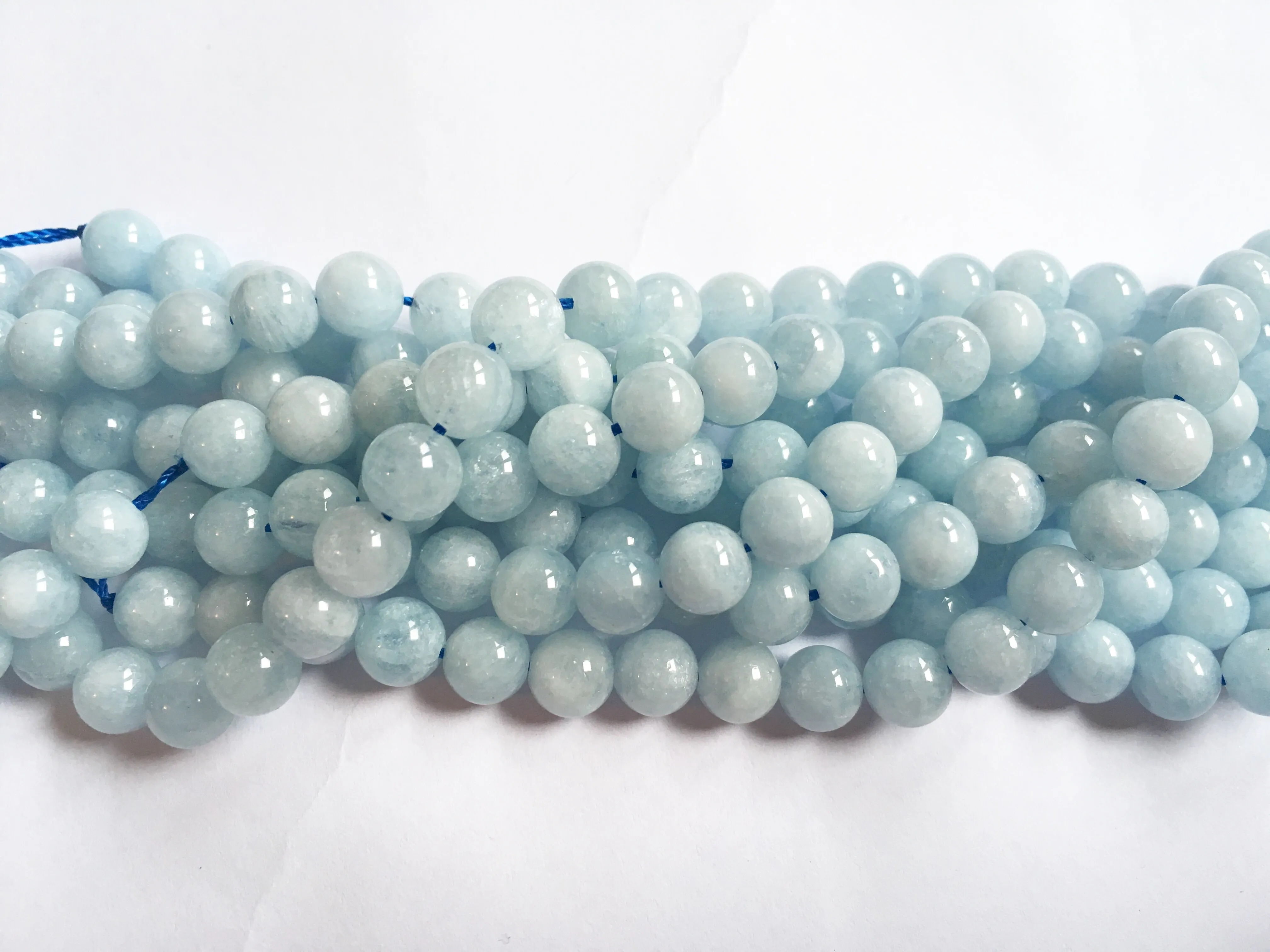 Aquamarine | Round Beads | 6mm
