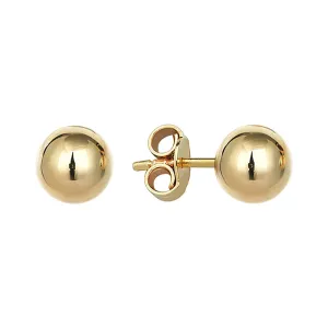 Ball Stud Earrings 5mm