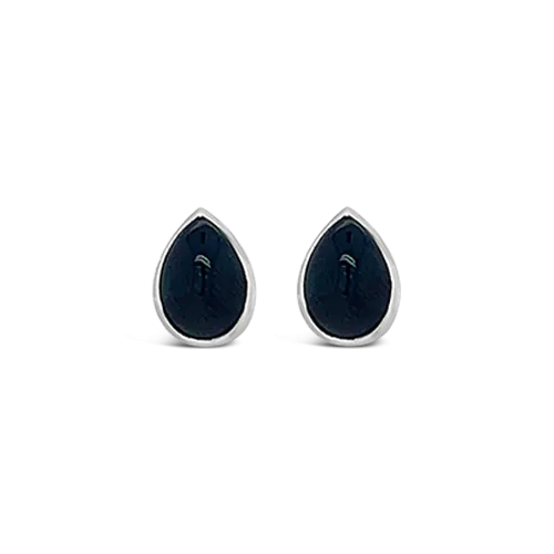 Cabochon Sapphire Earrings