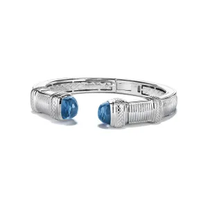 Cassandre Large Bracelet with London Blue Topaz