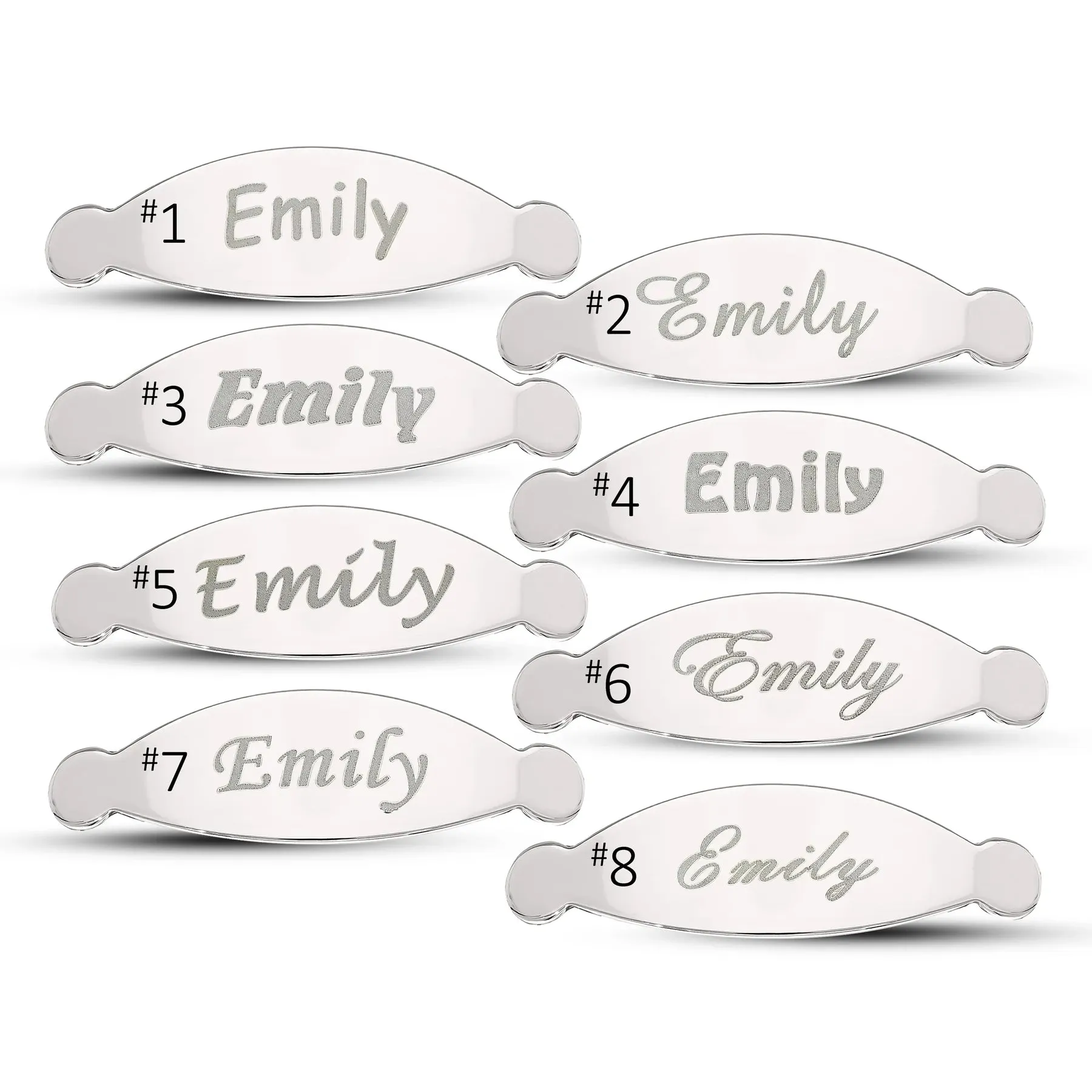 Children's Customised Pips Pattern Baby Bangle - in Silver, Rose Gold or Yellow Gold plated (0-3 yrs)