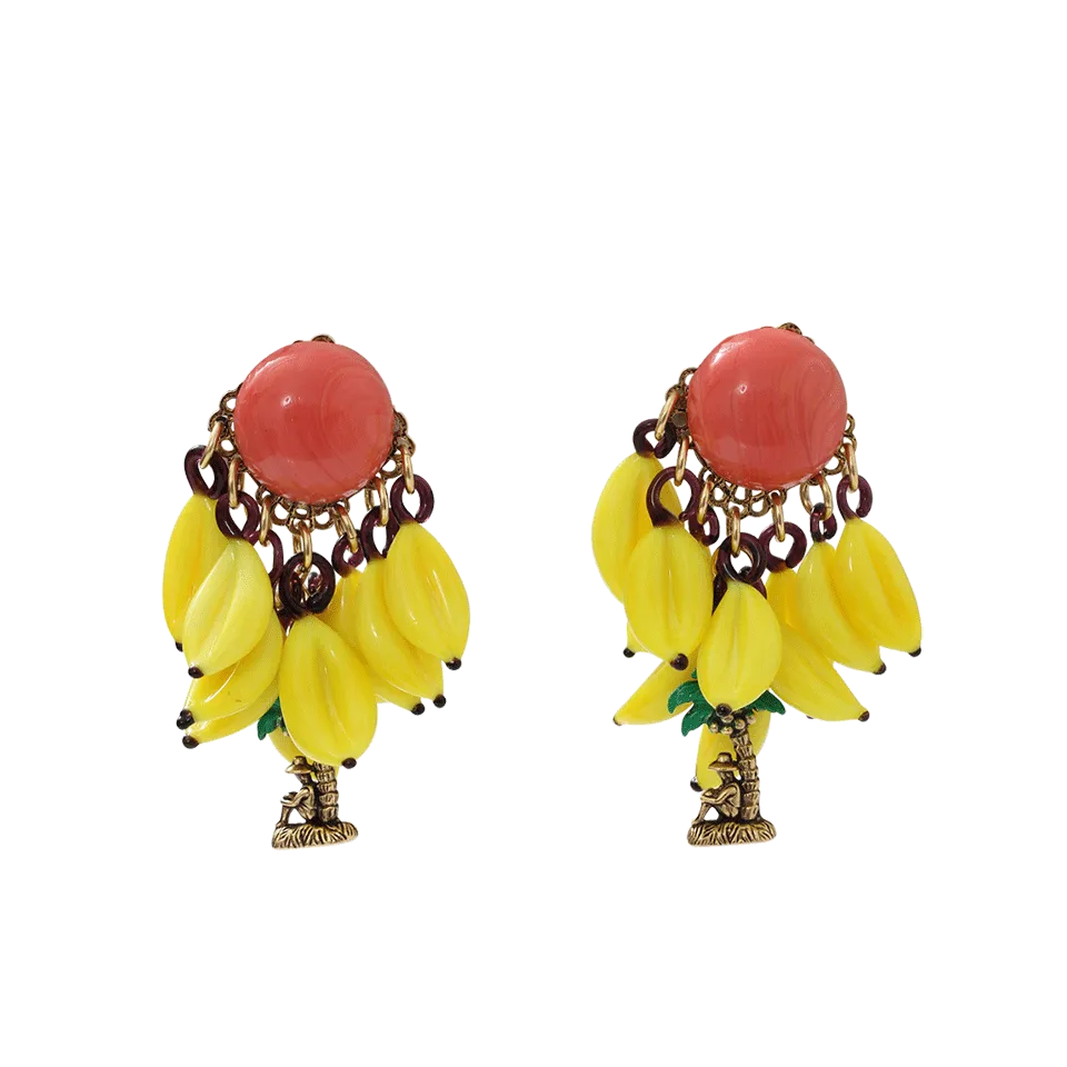 Copacabana Coral Earrings