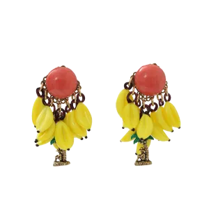 Copacabana Coral Earrings