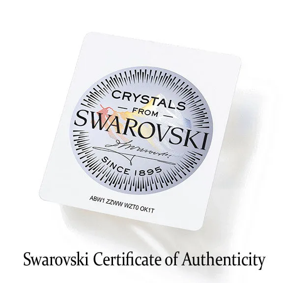 Crystal Ornament Light Topaz Crystal Almond Prism Colorful Swarovski Crystals 3-1/2-inch
