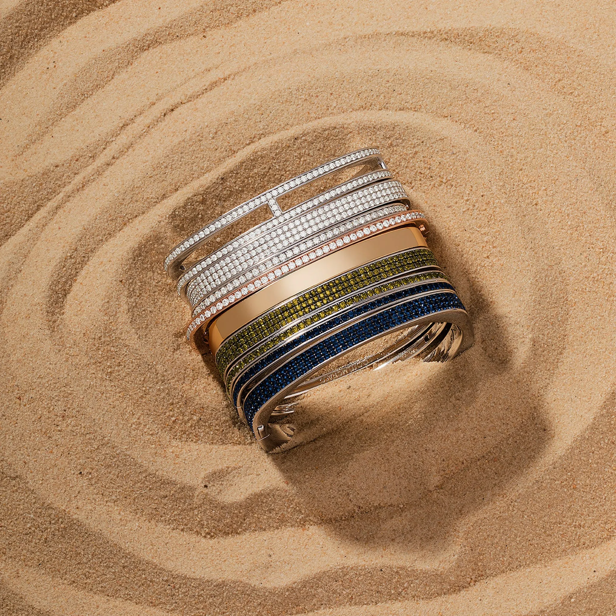 Dainty Pavé Bangle