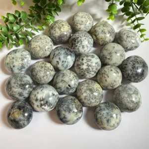 Dendritic Quartz Palm Stone
