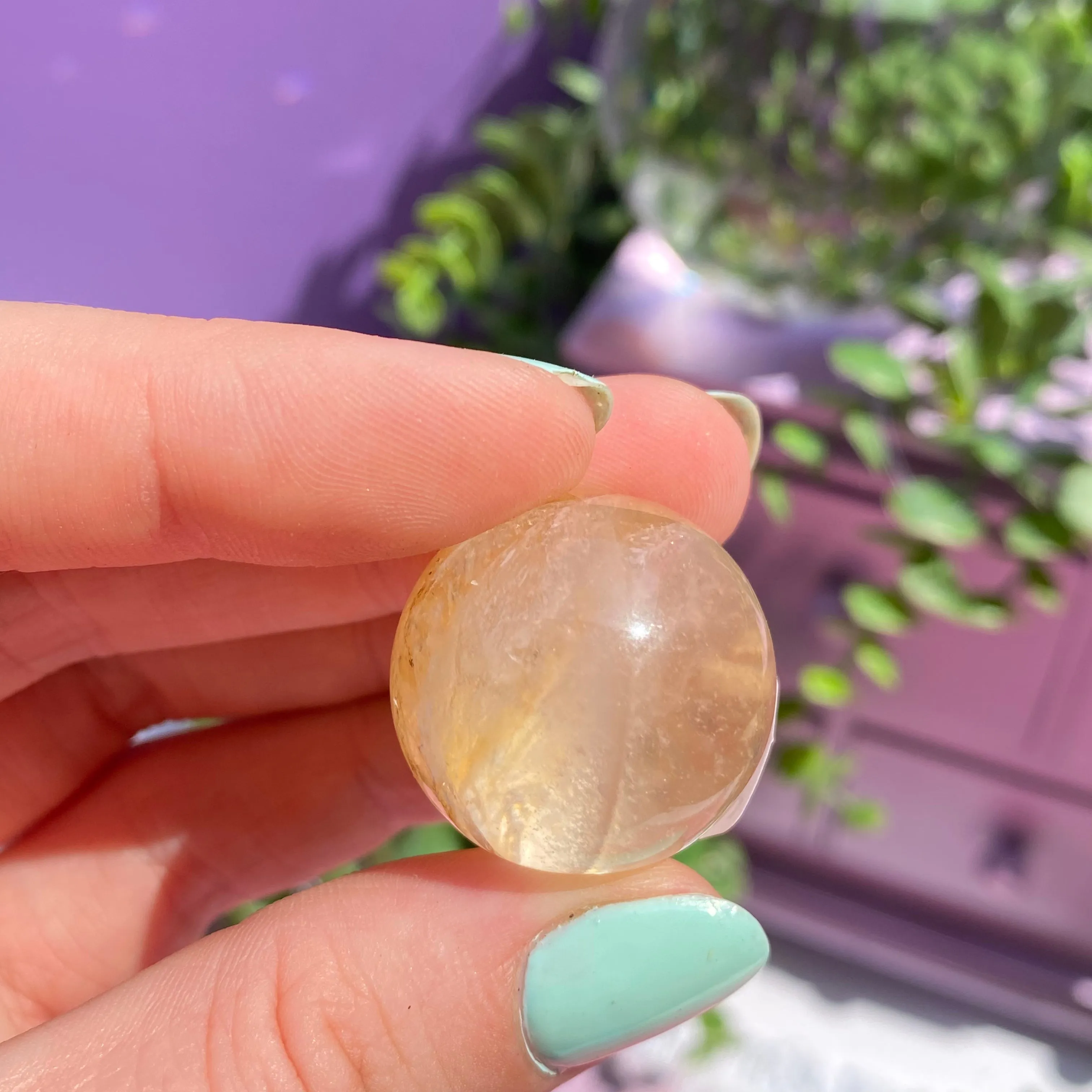 Dendritic Quartz Sphere