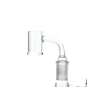 Flat Top Thick Base Quartz Banger | 14mm Male Joint | 25mm OD | 2mm Thickness