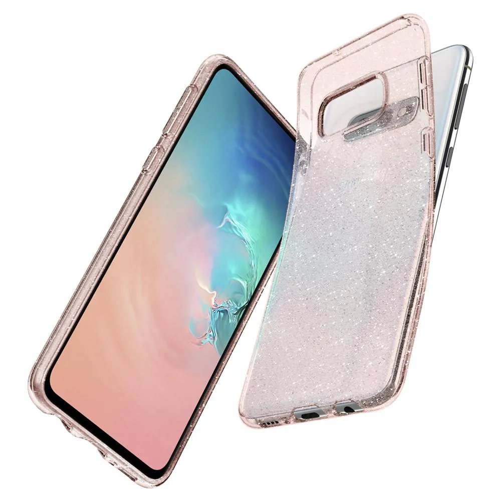 Galaxy S10e Case Liquid Crystal Glitter