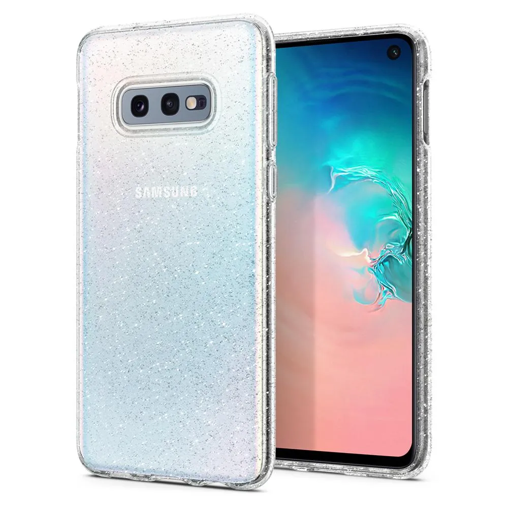 Galaxy S10e Case Liquid Crystal Glitter