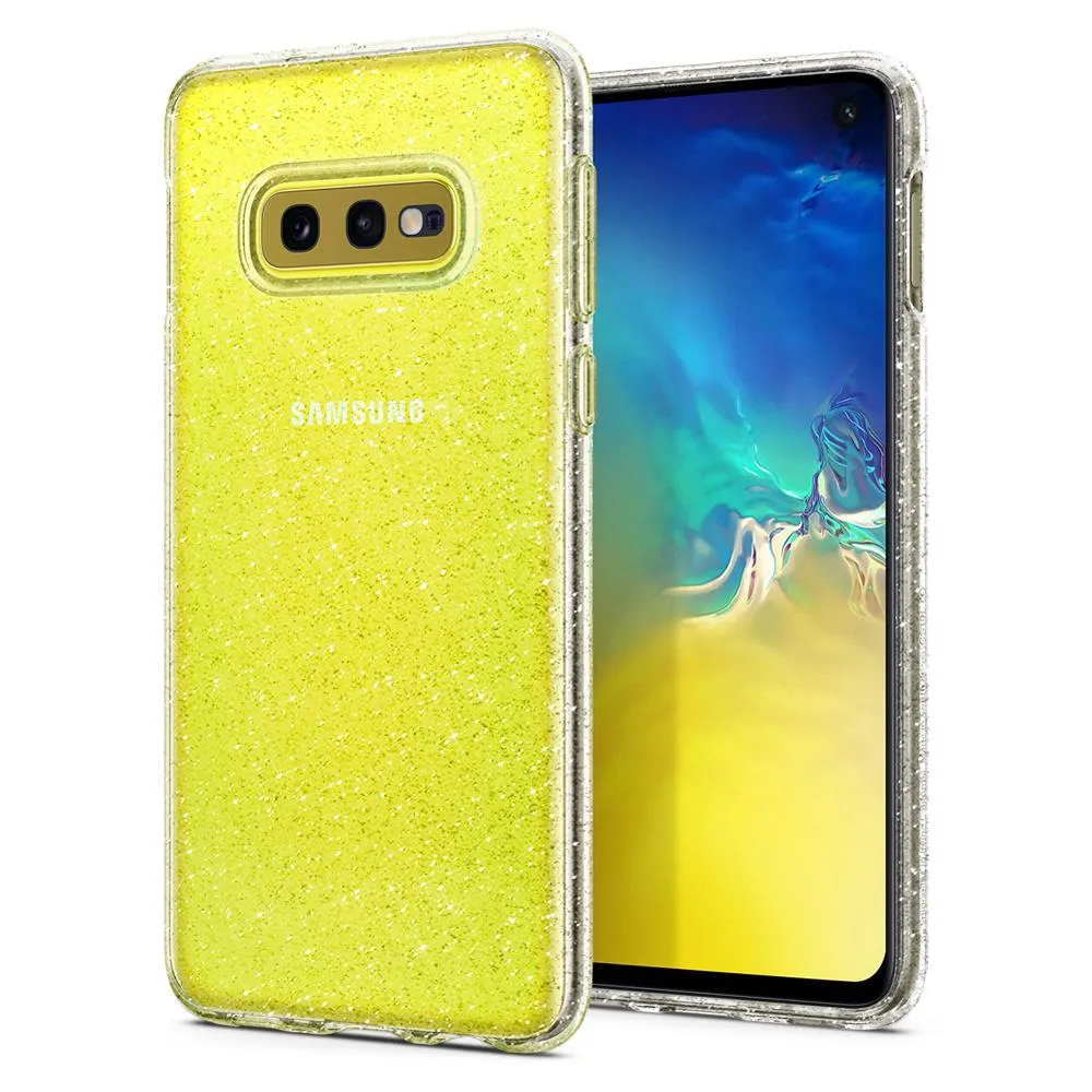 Galaxy S10e Case Liquid Crystal Glitter