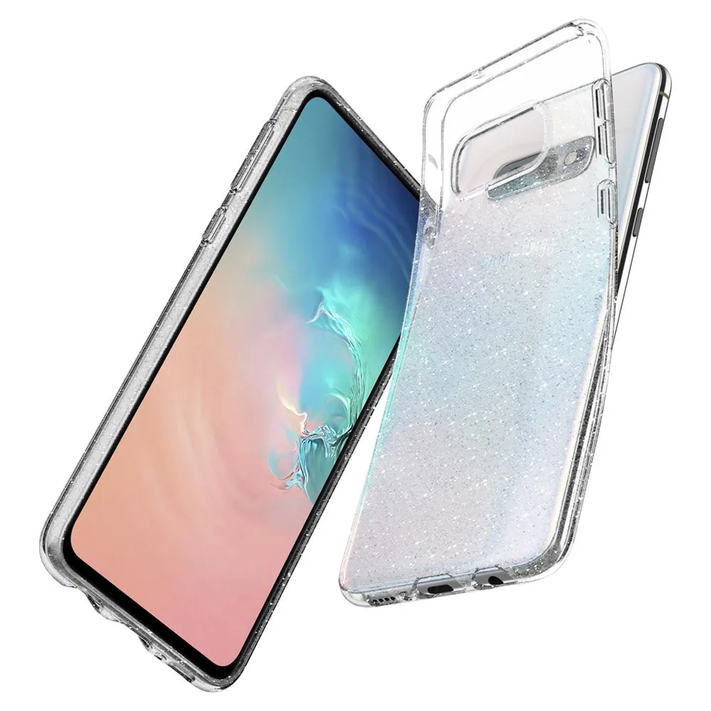 Galaxy S10e Case Liquid Crystal Glitter
