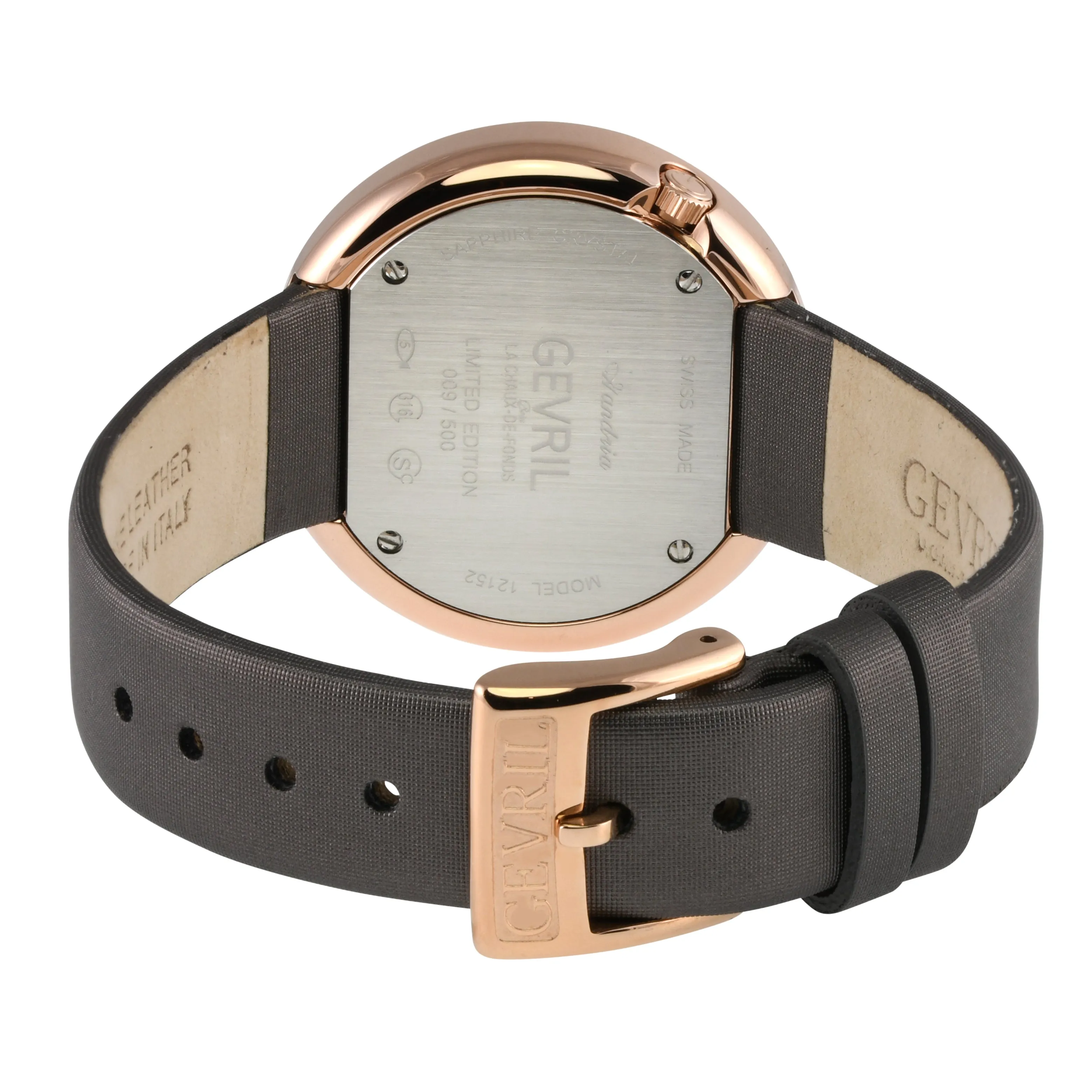 Gevril Women's Gandria 36mm Quartz Watch 12152