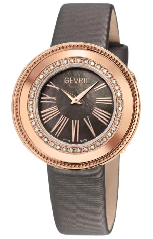 Gevril Women's Gandria 36mm Quartz Watch 12152