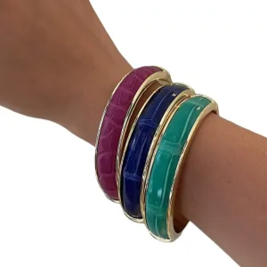 Gioia Bangle Croco