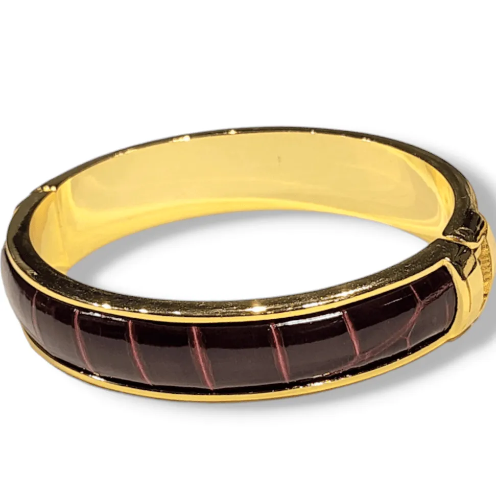 Gioia Bangle Croco