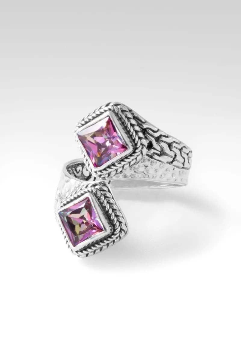Gratitude's Glow Ring™ in Bali Sunrise™ Mystic Topaz