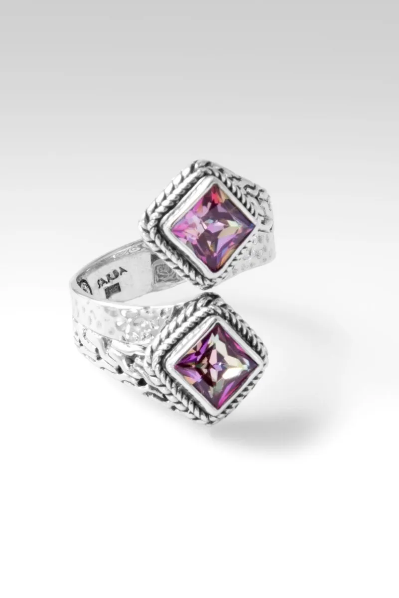 Gratitude's Glow Ring™ in Bali Sunrise™ Mystic Topaz