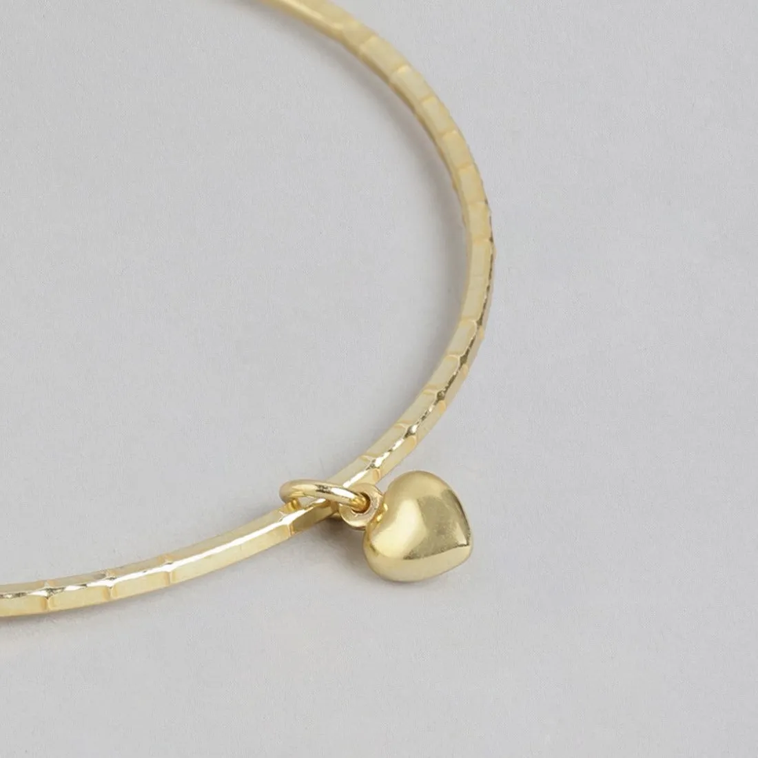 Harmony Hearts 925 Sterling Silver Multi-Tone Plated Combo Bangle