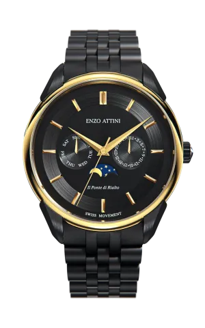 il Ponte di Rialto, Venezia - President Bracelet / Swiss Movement.