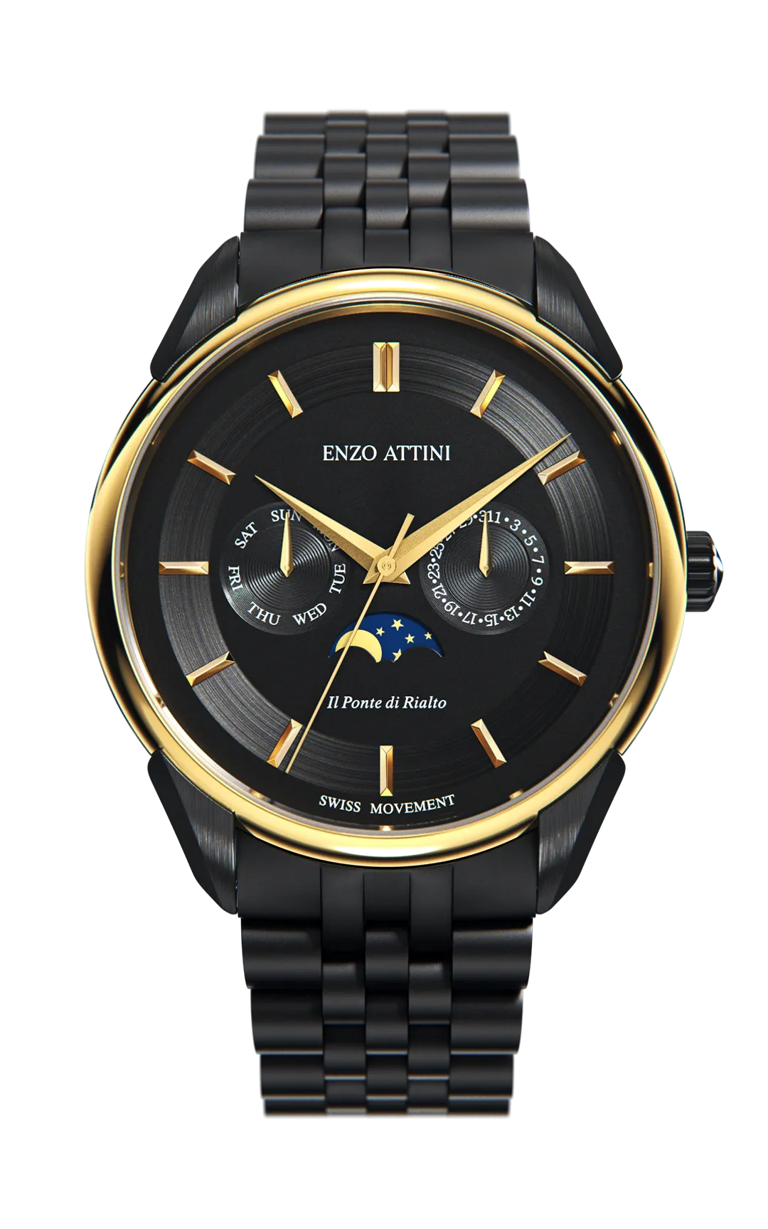 il Ponte di Rialto, Venezia - President Bracelet / Swiss Movement.