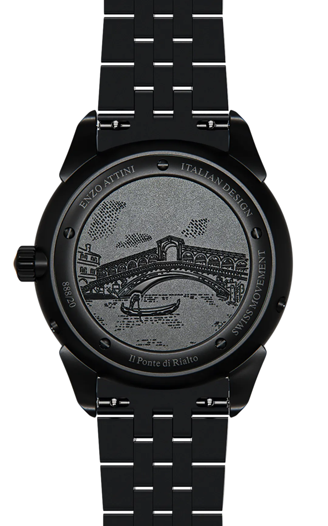 il Ponte di Rialto, Venezia - President Bracelet / Swiss Movement.