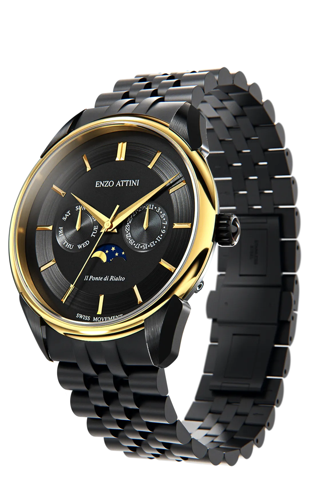 il Ponte di Rialto, Venezia - President Bracelet / Swiss Movement.