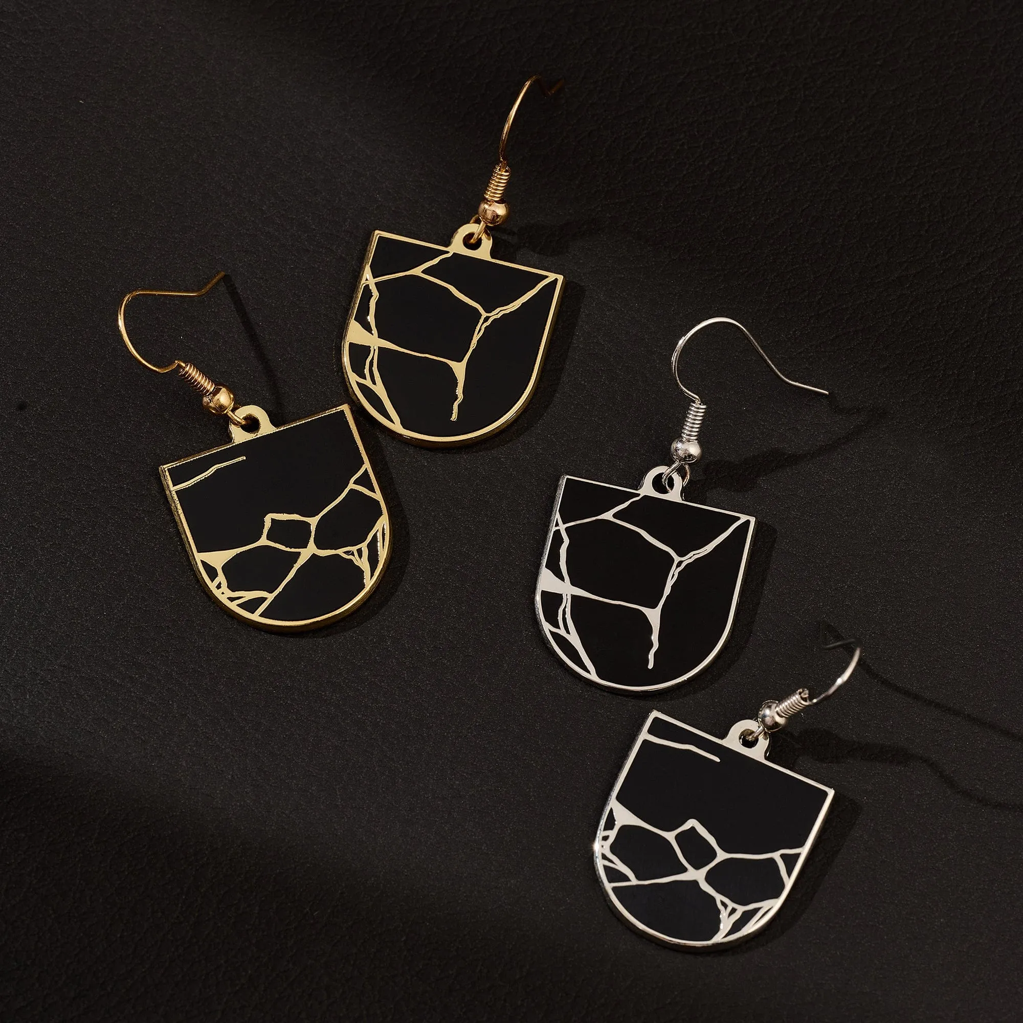 Kintsugi Pin and Jewelry