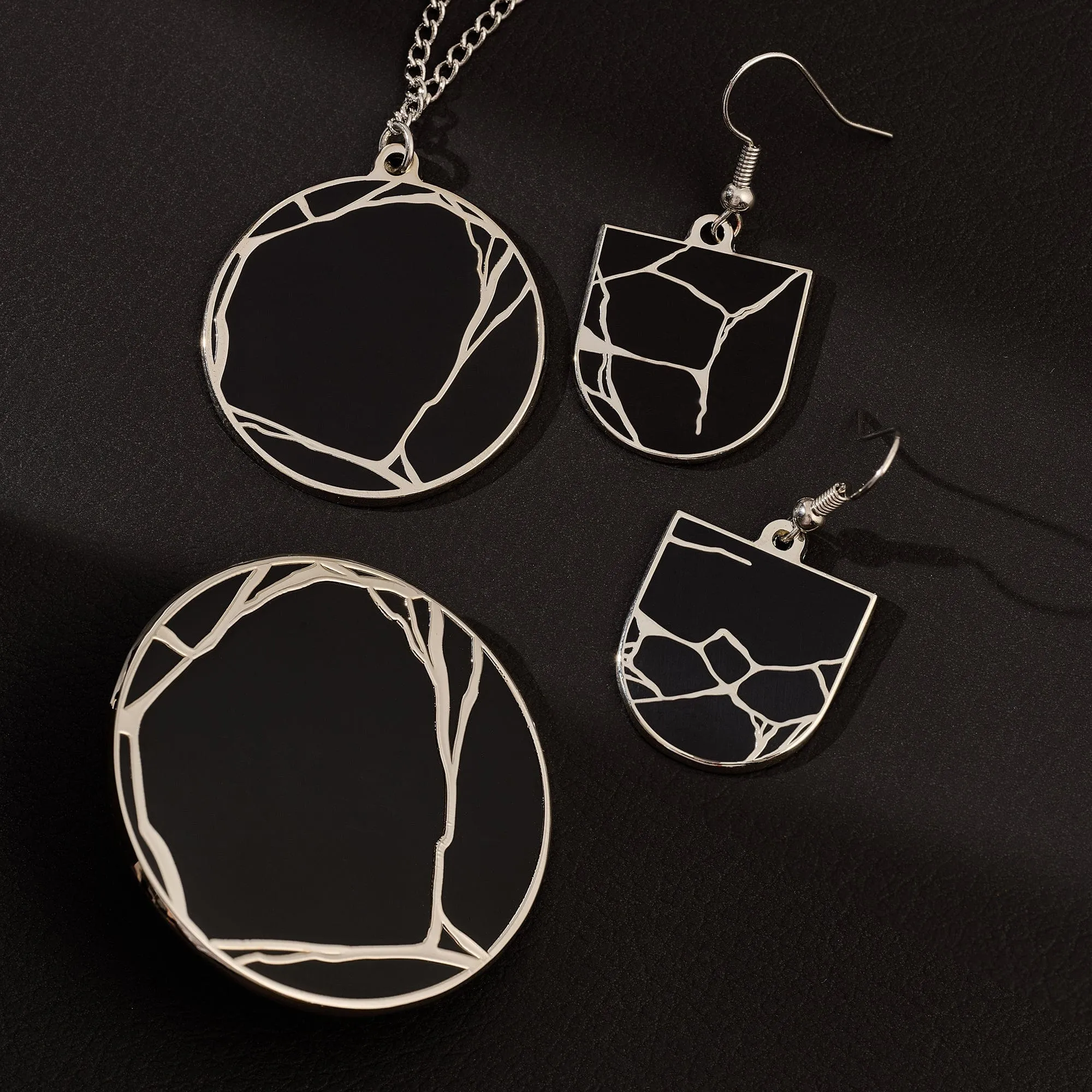 Kintsugi Pin and Jewelry