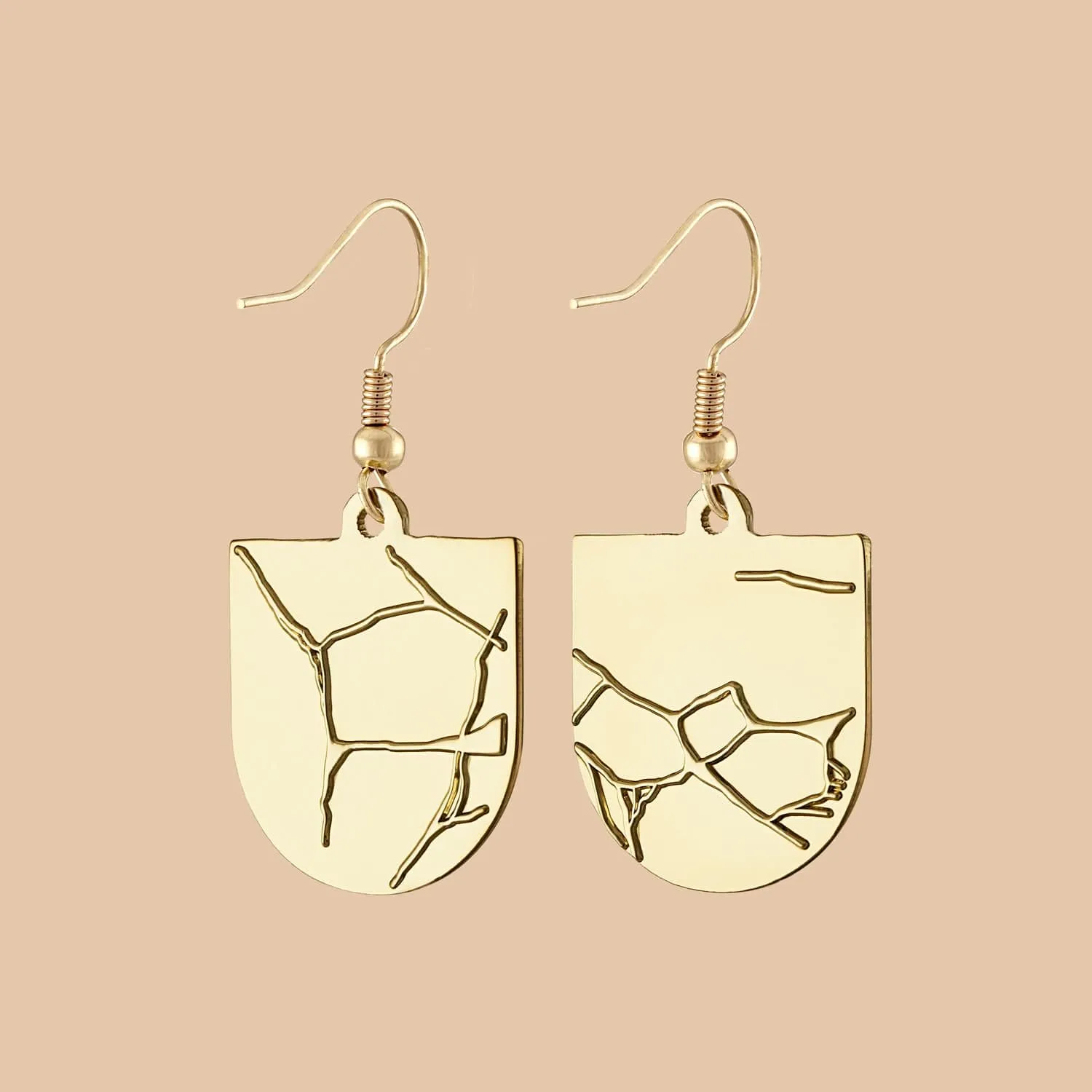 Kintsugi Pin and Jewelry