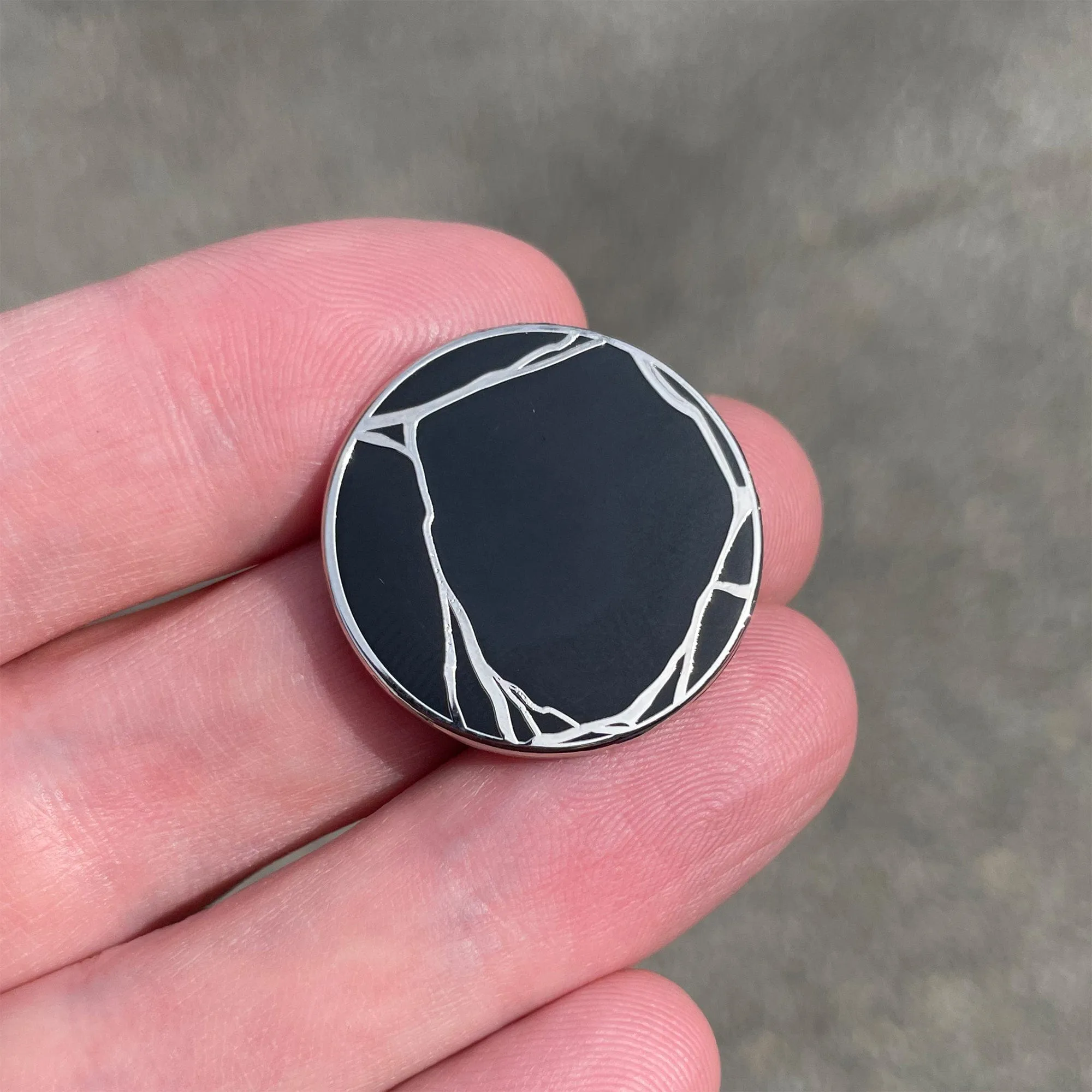 Kintsugi Pin and Jewelry