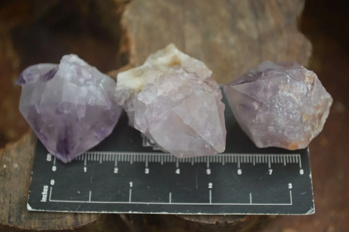 Natural Dark Purple Spirit Amethyst Crystals x 20 From Boekenhouthoek, South Africa