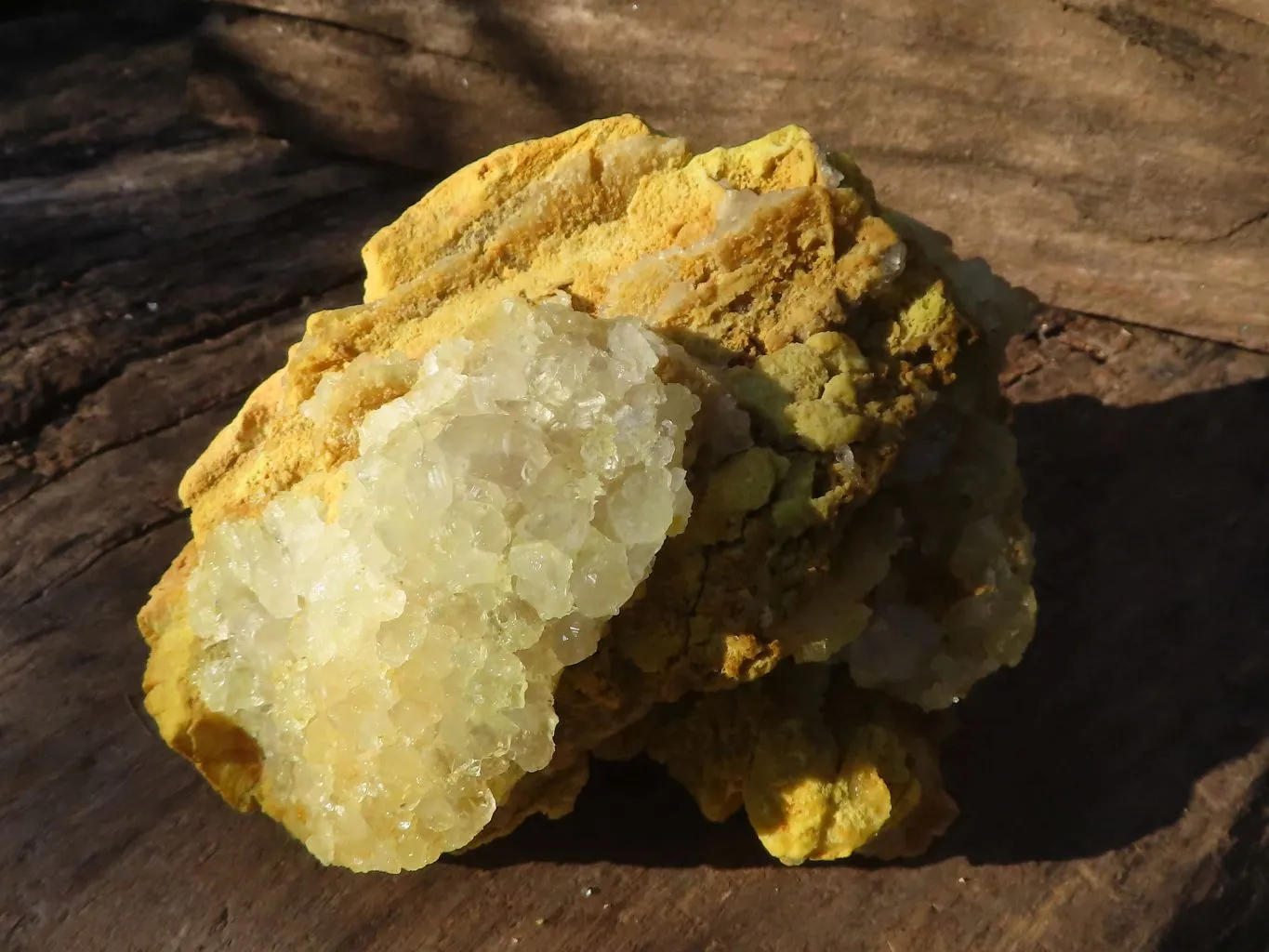 Natural Limonite Quartz Clusters x 5 From Solwezi, Zambia