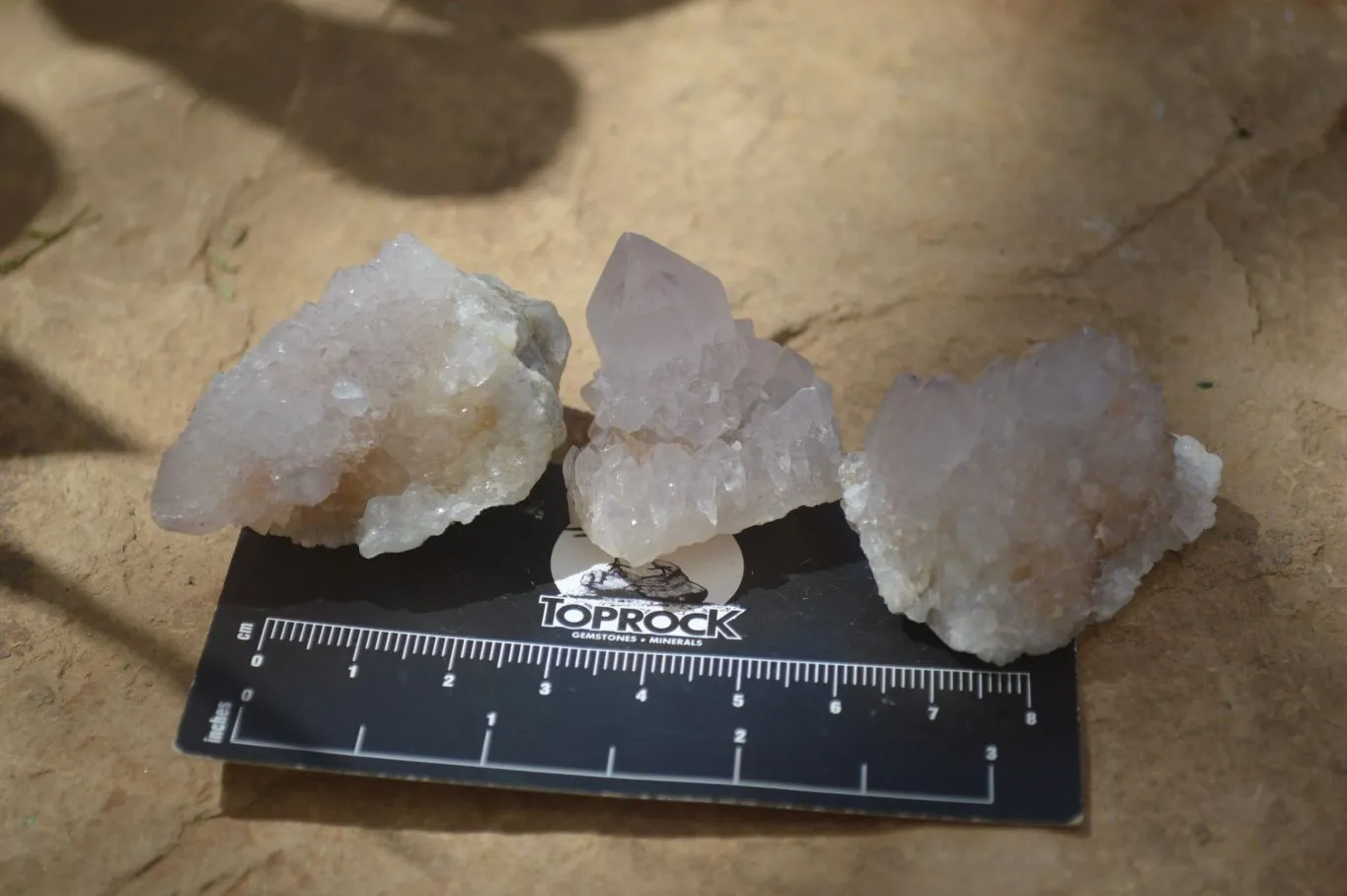 Natural Limonite Spirit Quartz Clusters x 35 From Boekenhouthoek, South Africa