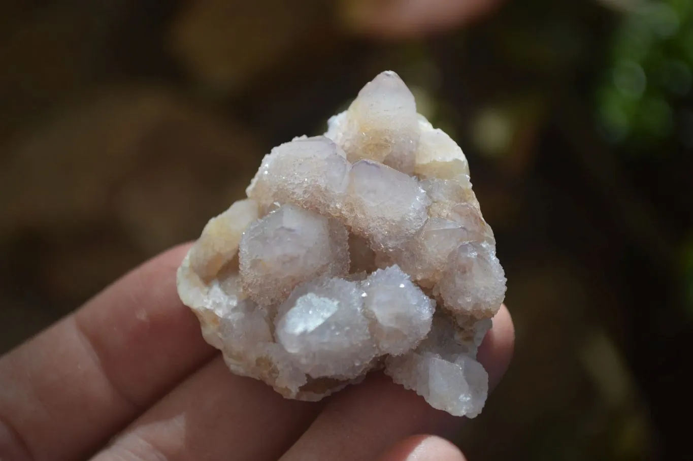 Natural Limonite Spirit Quartz Clusters x 35 From Boekenhouthoek, South Africa