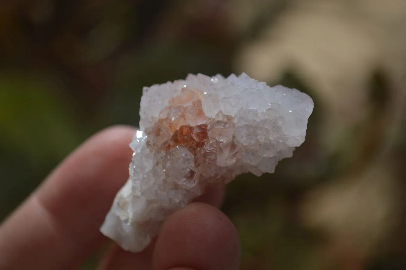 Natural Limonite Spirit Quartz Clusters x 35 From Boekenhouthoek, South Africa