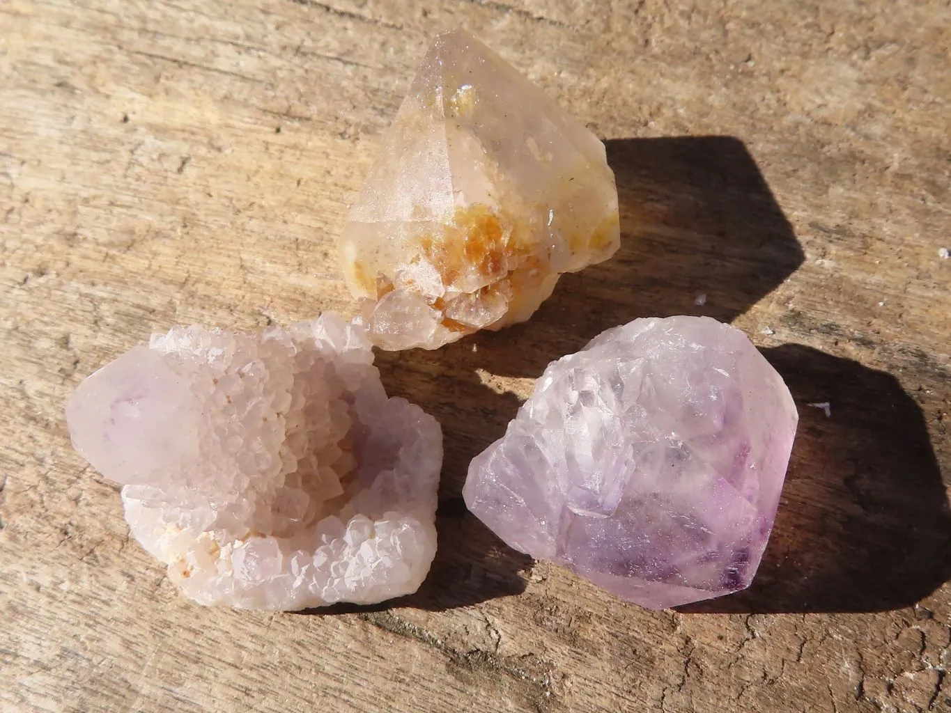 Natural Mini Mixed Spirit Amethyst Quartz Crystals x 70 From Boekenhouthoek, South Africa