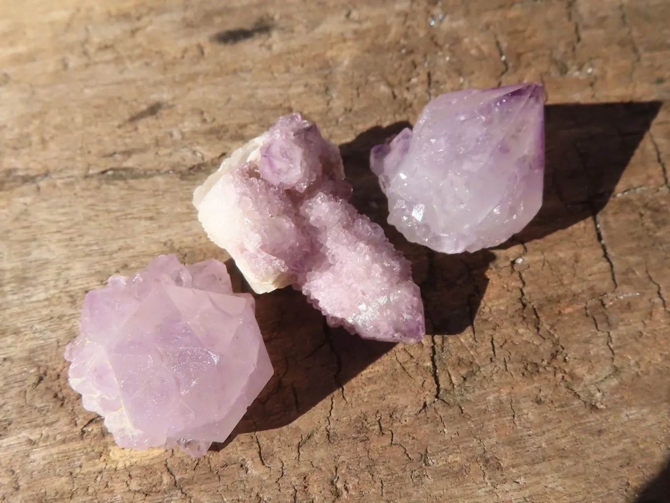 Natural Mini Mixed Spirit Amethyst Quartz Crystals x 70 From Boekenhouthoek, South Africa