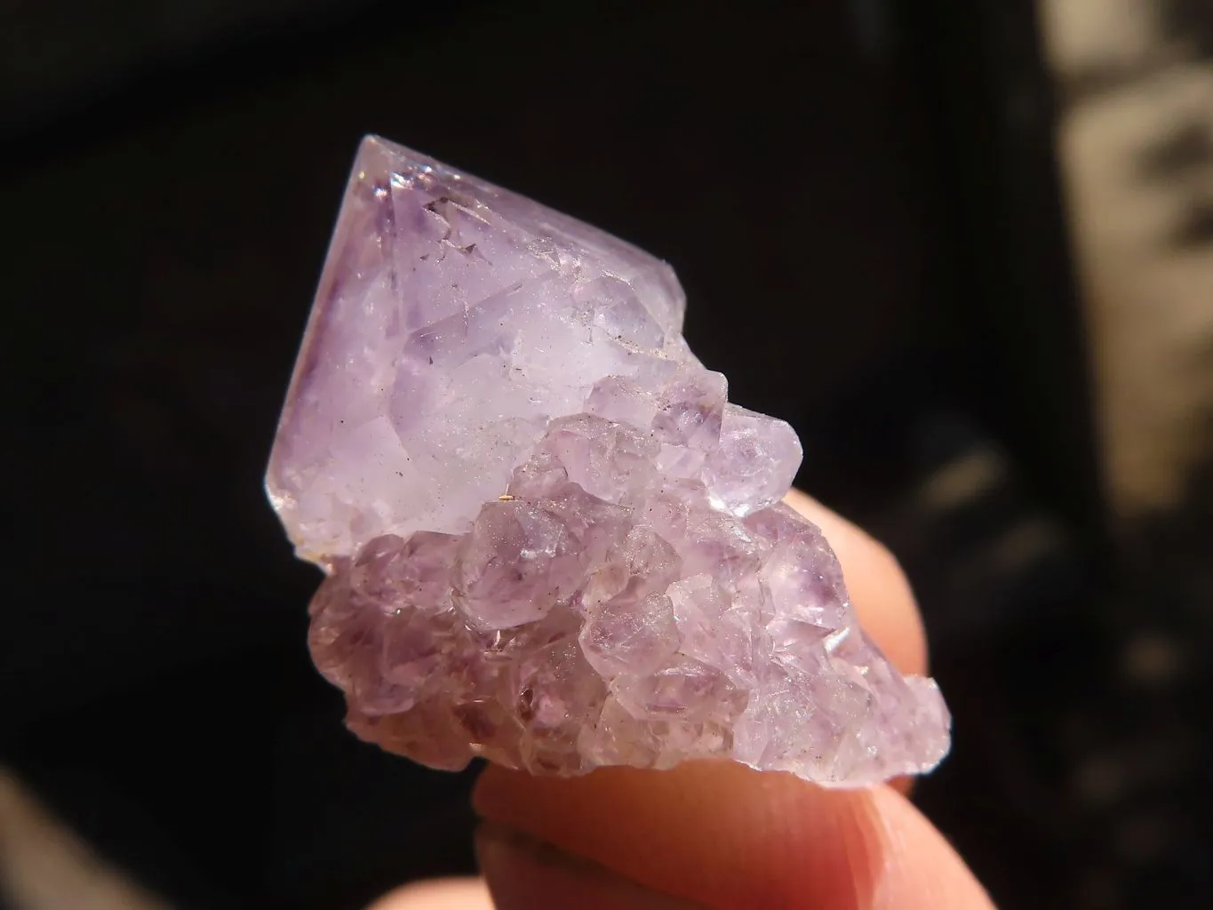 Natural Mini Mixed Spirit Amethyst Quartz Crystals x 70 From Boekenhouthoek, South Africa